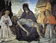 Pietro Perugino Pieta con San Girolamo e Santa Maria Maddalena